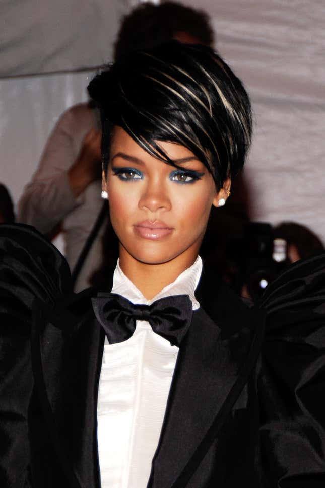 Image for article titled Red Carpet Revolutionary: Rihanna’s Best Hair Looks