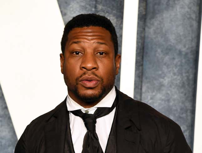 Image for article titled Jonathan Majors Seems to Admit Abuse Against Ex, Tried to Keep Her From Hospital