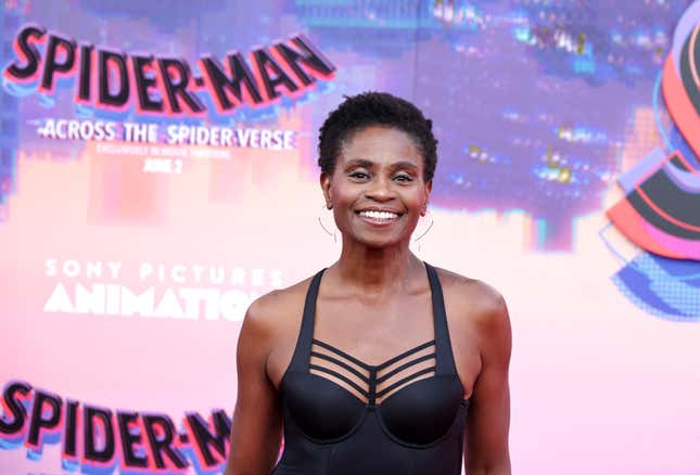 Adina Porter attends the world premiere of Sony Pictures Animation’s “Spider-Man: Across The Spider-Verse” at Regency Village Theatre on May 30, 2023 in Los Angeles, California.