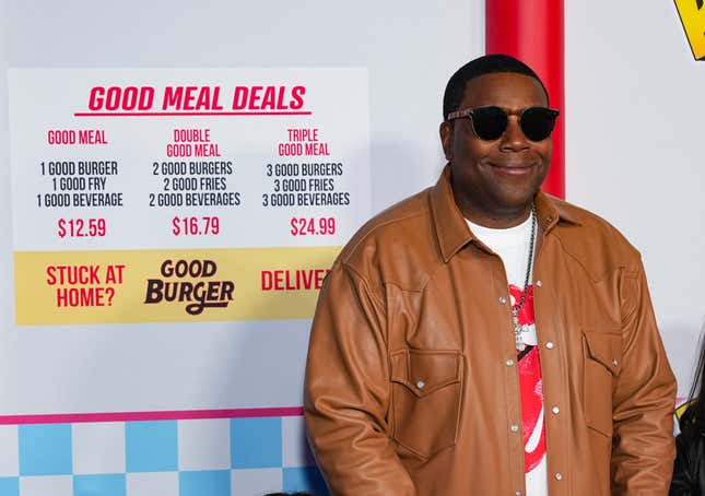 NEW YORK, NEW YORK - NOVEMBER 14: Kenan Thompson attends the “Good Burger 2&quot; world premiere at Regal Union Square on November 14, 2023 in New York City.