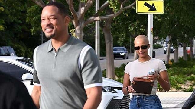 Image for article titled Big Willie Style: Who&#39;s the Mystery Woman Seen With Will Smith in Miami?